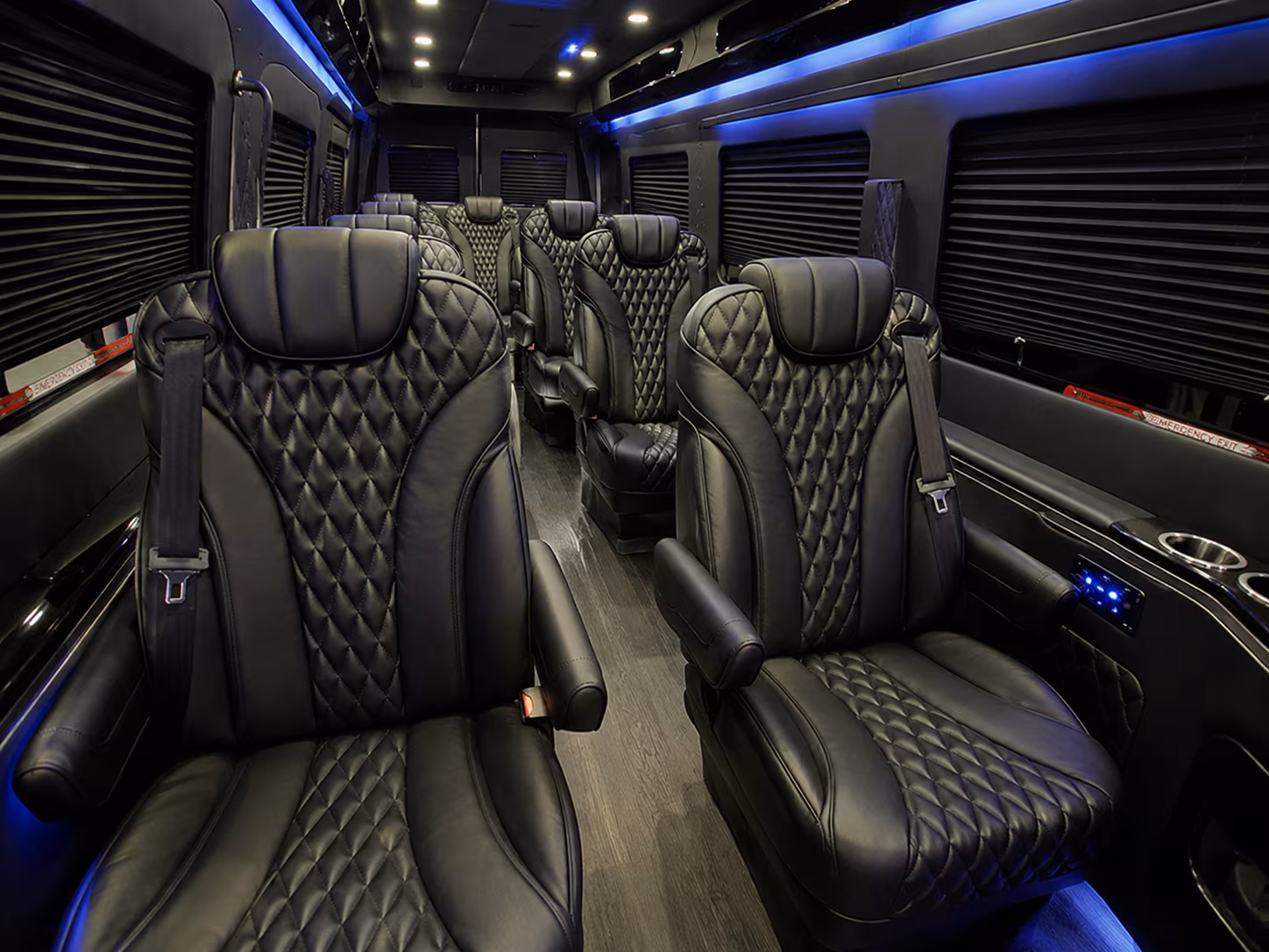 hesperia employee transportation onboard seating