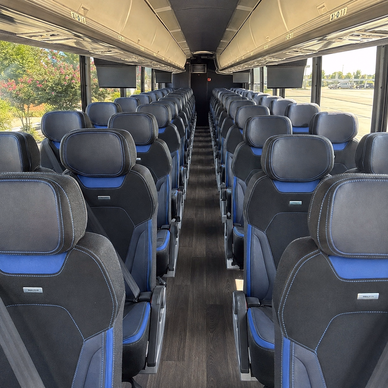 lancaster charter bus rental inside